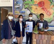 Mahasiswa KKN-PPM XXV Unud Turut Serta dalam Melakukan Berbagai Kegiatan Peningkatan Produksi Khususnya Pada Bidang Pariwisata di Desa Sakti kkn unud