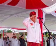 Upacara HUT Ke-64 Provinsi Bali dan Hari Pramuka di Kabupaten Bangli HUT provinsi Bali
