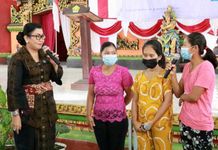 Ketua TP PKK Bali Hadiri Kampanye Percepatan Penurunan Stunting PKK