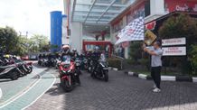 Astra Motor Bali Ajak Media dan Blogger Touring Uji Ketangguhan Skutik Penjelajah Jalanan Honda ADV160 ADV160