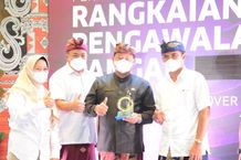 Raih Penghargaan Tingkat Nasional, Pasar Nyanggelan Panjer Denpasar Jadi Pasar Paling Aman dari Bahan Berbahaya di Indonesia Denpasar