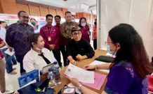 Tekan Angka Pengangguran di Denpasar, Wali Kota Jaya Negara Buka Job Fair 2022 Tekan Angka Pengangguran