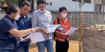 Pengabdian Masyarakat Dalam Rangka Perancangan Ulang Struktur Kantor Desa Bontihing Ft unud