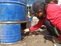 Olah Limbah Canang dan Banten Sisa Upakara, CSR Pertamina Hasilkan Briket Bioarang pada Program TPS3R Kedonganan Ngardi Resik CSR Pertamina