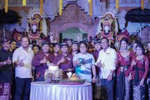 Bupati Giri Prasta Hadiri HUT Ke-50 ST Bala Carya Mukti Bupati Giri Prasta
