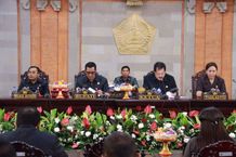 Bupati Tabanan Berikan Tanggapan Terhadap Pemandangan Umum Fraksi Pada Sidang Paripurna Ke-10 APBD Perubahan T.A 2022 tabanan