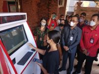 Permudah Pelayanan Kepada Masyarakat, Wali Kota Jaya Negara Launching Mesin ADM Desa Tegal Harum Denpasar