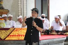 Bupati Giri Prasta Hadiri Karya Atma Wedana Br. Tohpati, Bongkasa Bupati Badung