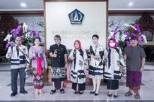Bupati Giri Prasta Terima Kunjungan Bupati Sleman, Studi Komparasi Pengelolaan Sampah Berbasis Sumber kunja sleman