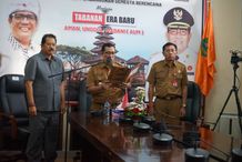 Lantik Pimpinan Tinggi Pratama, Bupati Tabanan Harap Sektor IKM Tabanan Segera Bangkit Tabanan