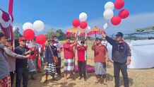 Ketua DPRD Tabanan Buka Lomba Layangan di Sangging, Berharap Generasi Muda Lestarikan Tradisi Lomba Layangan