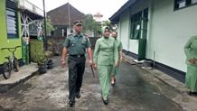 Dandim Tabanan Kunker ke Koramil Kerambitan Dandim Tabanan