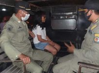 Berkeliaran, Satpol PP Kota Denpasar Amankan ODGJ ODGJ