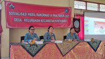 Ketua TP. PKK Kabupaten Bangli Laksanakan Sosialisasi Hasil Rakernas IX Rakernas
