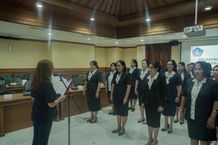 Pelantikan Pengurus Yayasan Kanker Indonesia (YKI) Cabang Badung badung