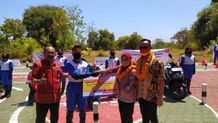 Yayasan AHM Resmikan Safety Riding Lab Pertama di Bali Safety Riding Lab