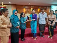 Belajar Program Sinergi, TP. PKK Kabupaten Simalungun Kunjungi Gianyar Simalungun