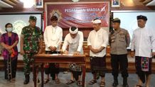 Wawali Arya Wibawa Buka Pesamuan Madia XI Pesemetonan Agung Nararya Dalem Benculuk Tegeh Kori Kota Denpasar Denpasar