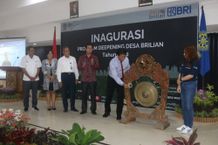 Universitas Udayana Bekerja Sama dengan BRI Gelar Inagurasi Program Deepening Desa Brilian 2022 bri unud