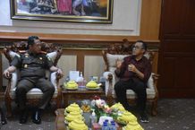 Wali Kota Jaya Negara Terima Kunjungan Silaturahmi Kajari Denpasar Rudy Hartono Wali Kota Denpasar