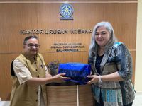 KUI Unud dan JNU India rencanakan Joint Research dan Traning Internasional kui unud