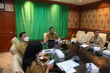Wawali Arya Wibawa Paparkan Evaluasi SAKIP Kota Denpasar Dihadapan Tim Kemenpan RB Wakil Wali Kota Denpasar