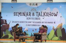 BEM FK Unud Berikan Edukasi Seputar Penyakit Hepatitis Akut bem fk unud