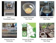 Mahasiswa Prodi TIP FTP Unud Lakukan Evaluasi Suhu Awal Penyeduhan Teh Serai Wangi ftp unud