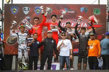 Dua Crosser Astra Honda Kuasai Podium IndoMX National Championship di Sulsel Crosser