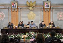 Eksekutif dan Legislatif Tabanan Sepakati Ranperda Tentang Perubahan Perda Nomor 16 Tahun 2021 Tentang APBD TA. 2022 Eksekutif dan Legislatif Tabanan