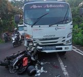 Pemotor di Buleleng Tewas Usai Tabrak Truk Tabrak