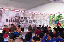Pemkab Buleleng Optimis Capai 80 Persen Target Vaksinasi PMK Pemkab Buleleng