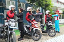 Belajar Safety Riding dengan Menyenangkan Ala Yayasan AHM AHM