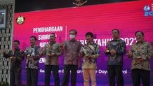 Angkasa Pura I Raih Penghargaan Subroto Bidang Efisiensi Energi dari Kementerian ESDM Angkasa Pura