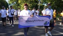 Gelar Fun Walk, DPD MAPPI Bali Nusra Sosialisasi Rancangan Undang-Undang Penilai MAPPI Bali Nusra