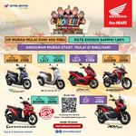 HORE!! Ada Spesial, Pakai Kode Promo “Hondasatuhati” Bawa Pulang Motornya Hondasatuhati