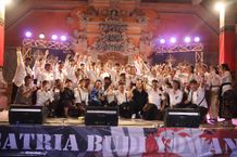 Bupati Giri Prasta Hadiri HUT Ke-36 ST. Satria Budi Yowana Desa Adat Kelan Bupati Giri Prasta