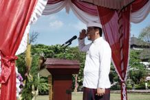Wawali Arya Wibawa Jadi Inspektur Upacara Peringatan Hari Kesaktian Pancasila Wawali Arya Wibawa