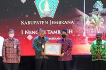 Jembrana Raih Penghargaan Kualitas Pengisian JPT Dari KASN Jembrana