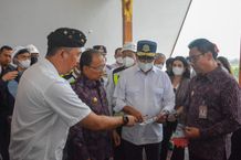 Wawali Arya Wibawa Dampingi Menhub Budi Karya Sumadi Tinjau Pelabuhan Sanur, Progres Fisik Capai 96,58 Persen Wakil Wali Kota Denpasar