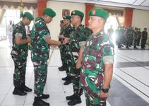 Danrem Wira Satya Pimpin Sertijab Dandim Klungkung dan Tabanan Danrem Wira Satya