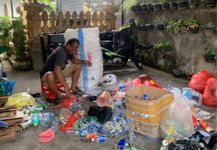 Kelola Sampah Berbasis Sumber, Kelurahan Dauh Puri Ajak Warga Pilah Sampah
