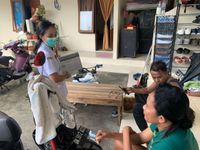 Pasca Banjir, Puskesmas I Denpasar Barat Lakukan Pemeriksaan Kesehatan di Banjar Pagutan Padangsambian Kaja Puskesmas cek kesehatan