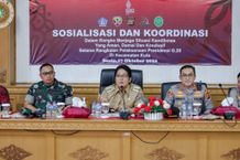 Bupati Giri Prasta Sampaikan Imbauan Kamtibmas Rangkaian Presidency G20 di Kuta Bupati Badung