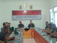 Kodim Tabanan Menerima Kunjungan Kerja Tim Inspektur Pusat Teritorial Angkatan Darat Kunker