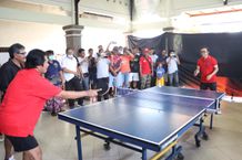 Wali Kota Jaya Negara Buka Turnamen Tenis Meja Beregu Bendesa Adat Pagan Cup Wali Kota Jaya Negara