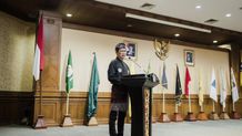 Momentum IPSI Bali Reborn, Wabup Suiasa Kukuhkan Perguruan Pencak Silat Anggota IPSI Bali Wabup Badung
