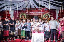 Bupati Giri Prasta Hadiri HUT Ke-44 ST. Catur Acrama Banjar Delod Sema Kekeran Bupati Giri Prasta