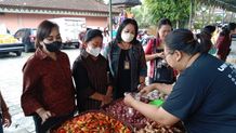 Kendalikan Inflasi, Pemkot Denpasar Rutin Gelar Bazzar Pangan inflasi