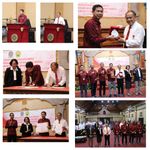 Penandatanganan Perjanjian Pelaksanaan Kegiatan FH UNUD dengan FH UNEJ fh unud